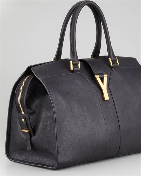 ysl tote black bag|ysl tote bag price.